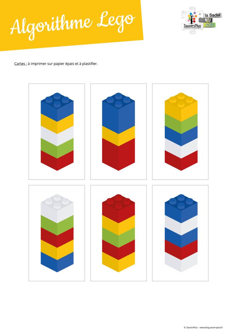 Téléchargement – Algorithmes Lego – Le blog SavoirsPlus