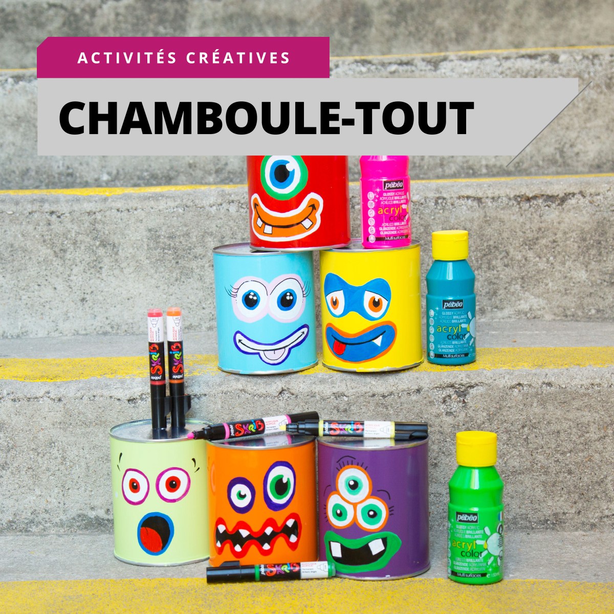 Chamboule tout - Anim Fiesta - Votre partenaire évènementiel Chamboule tout - Anim Fiesta - Votre partenaire évènementiel