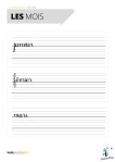 LES DOCS – Les mois : Fiches d’écriture – Le blog SavoirsPlus