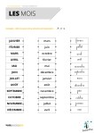 LES DOCS – Les mois : Les fiches d’exercices – Le blog SavoirsPlus